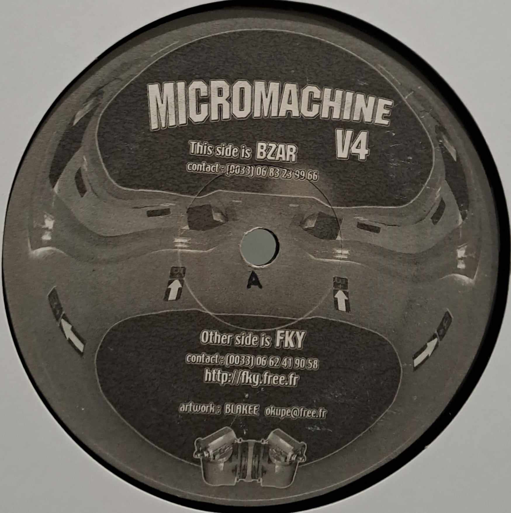 Micromachine 04 - vinyle freetekno
